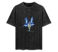 The Mountain Purple Haired Fairy Men's T-Shirt Unisex Black Men Tees XL
