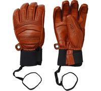 The Mountain Studio - Guantes de esquí - TMS & Hestra Leather Gloves Delicioso Brown de Cuero - Talla 10 - Marrón Marrón 10