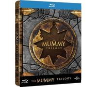 The Mummy Ultimate Trilogy Limited Edition Steelbook / Region Free Blu Ray / U.K. Zavvi release.