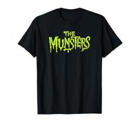 The Munsters Centered Slime Text Logo Camiseta