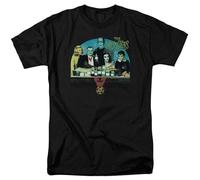 The Munsters Family Men's T-Shirt Retro 60S Comedy TV Series Graphic tee Black 3XL