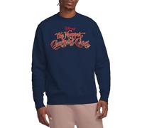 The Muppets Disney The Muppet Christmas Carol Title Block Sweatshirt, Navy Sudadera, Azul Marino, XXL Unisex Adulto