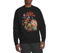 The Muppets Sudadera Unisex Unisex de Disney The Muppet Christmas Carol Poster, Sudadera Negra, Negro, M