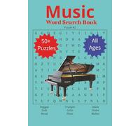 The Music Lover's Word Search: A Word Find Book with a Variety of Themes for Seniors, Adults and Teens 50+ Puzzles