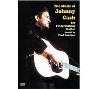 The Music of Johnny Cash for Fingerpicking Guitar thaught by Fred Sokolow [Reino Unido] [DVD]