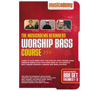 The Musicademy Beginners Worship Bass Course Box Set Volumes 1-3 [Reino Unido] [DVD]