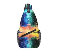 The Mysterious Tree Of Life - Mochila cruzada de viaje para hombre, mochila de senderismo