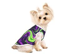 The Mystery of Color - Camisetas para perros suaves y transpirables, fáciles de poner y quitar, adecuadas para mascotas pequeñas