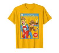 The Mystery of Sarcastic Retro Vintage Funny Adult Humor Camiseta, Hombre, Dorado Brillante, 3XL