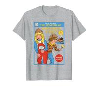 The Mystery of Sarcastic Retro Vintage Funny Adult Humor Camiseta, Hombre, Gris Jaspeado, 4XL