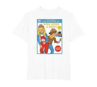 The Mystery of Sarcastic Retro Vintage Funny Adult Humor Camiseta, Hombre Tallas Grandes, Blanco, 6X Alto
