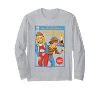 The Mystery Of Sarcastic Retro Vintage Funny Adult Humor Manga Larga
