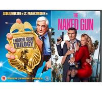 The Naked Gun 4 Film Collection DVD - The Naked Gun Trilogy DVD / The Naked Gun DVD 2025 - The Naked Gun Complete Collection 4 Movies DVD