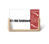 The Name Of Old Fashioned - Calendario de escritorio 2022 de 12 meses