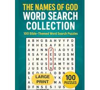 The Names of God Word Search Collection: 100 Large-Print Bible Puzzles Featuring the Names, Titles, and Attributes of God