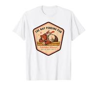 The Nap Pending Pub Funny Sleepy Bear Beer Lover Jubilación Camiseta gráfica económica, Hombre, Blanco, L