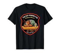 The Nap Pending Pub Funny Sleepy Bear Beer Lover Jubilación Camiseta gráfica económica, Hombre, Negro, S