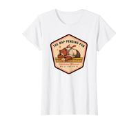 The Nap Pending Pub Funny Sleepy Bear Beer Lover Jubilación Camiseta gráfica económica, Mujer, Blanco, XS