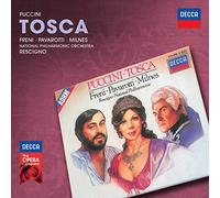 The National Philharmonic Orchestra Sherrill Milnes Mirella Freni Luciano Pavarotti Nicola Rescigno - Puccini: Tosca