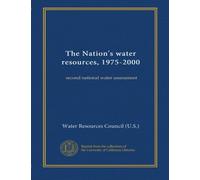 The Nation's water resources, 1975-2000 (v.4ten): second national water assessment