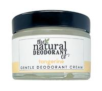 The Natural Deodorant Co, Gentle Deodorant Cream, All Day Protection For Sensitive Skin, Vegan, Tangerine Scent, 55g