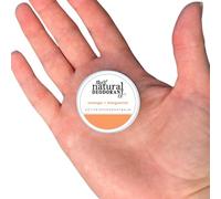 The Natural Deodorant Co. Mini/Tamaño de Muestra 10g, Bálsamo Desodorante Activo Naranja + Bergamota, Dura 10 Días, Protección Todo El Día