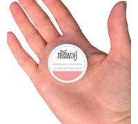 The Natural Deodorant Co. Mini/Tamaño de Muestra 10g, Bálsamo Desodorante Limpio Palmarosa + Mandarina, Dura 10 Días, Protección Todo El Día