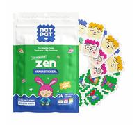 The Natural Patch Co. ZenPatch pegatinas para calmar los espíritus para niños y adultos (paquete de 24) - El parche natural - Libre de drogas, apoyo al estado de ánimo para la relajación