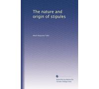 The nature and origin of stipules
