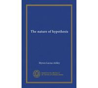The nature of hypothesis