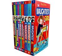 The Naughtiest Girl, 10 Books RRP £49.99 (Naughtiest Girl in the School, Naughtiest Girl Again, Is a Monitor, Here's the Naughtiest Girl, Keeps a Secret, Helps a Friend, Saves the Day, Well Done the Naughtiest Girl, Wants to Win, Marches On)