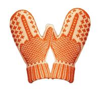 The Naughty List Mittens, Cómodos guantes de punto con actitud oculta, Manténgase abrigado, Para fiestas navideñas