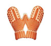 The Naughty List Mittens | Cozy Knit with a Hidden Attitude, Hand Knitted Hidden Middle Finger Winter Warm Mittens for Women