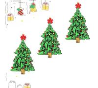 The Naughty Tree Adorno navideño descarado, Divertido Adorno Colgante de Navidad Sexy y Travieso para Adultos, Broma de Intercambio para Hombres y Mujeres (3Pcs)