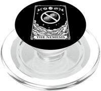 The Nemesis Peanut Allergy Tarot Card Witchy Moon PopSockets PopGrip para MagSafe