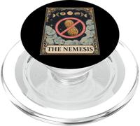 The Nemesis Peanut Allergy Tarot Card Witchy Moon PopSockets PopGrip para MagSafe