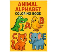 The New Animal Alphabet Coloring Book