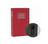 The New English Dictionary Book Safe Diversion Secret Security Box with Combination Lock for Cash Money Box Jewellery Hidden