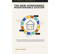 The New Homeowner Maintenance System: A Practical 12-Month Plan to Track Seasonal Checks, Repairs, Warranties, and Home Records Without DIY Guesswork