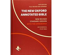 Biblia anotada New Oxford con Apócrifos – Nueva Versión Estándar Revisada – Oxford University Press