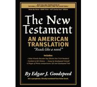 The New Testament - An American Translation (Goodspeed): New Typeset Edition (GIANT Print - 14pt Clarity Font)