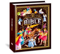 The New Testment Bible Stories Book For Kids And Children: Inspiring, Jesus Bedtime Story, With Colorful Picture And Gifts For Christmas Occasion - Ages 5+ Year: Bible Stories New Testament