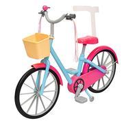 The New York Doll Collection Muñeca Bicicleta para 18 Pulgadas / 46cm Muñecas - Incluye Serpentinas - Cesta y Formación Ruedas - Muñeca Bicicleta - Muñecas Playset - Accesorios para Muñecas