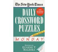 The New York Times Daily Crossword Puzzles (Monday), Volume I