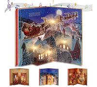 The Night Before Christmas Pop Up Book,Christmas Pop Up Book With Light And Sound,Christmas Pop Up Books For Children,Christmas Music Books,Classic Music Books,The Best Gift For Children At New Year