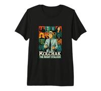 The Night Stalker Episodios completos Collage Cult Horror Camiseta Premium