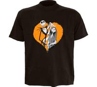 The Nightmare Before Christmas Camiseta de Manga Corta Unisex Queen of Screams Blanco - Marca EAN: 5056688526870 - Talla: M
