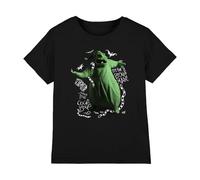 The Nightmare Before Christmas Disney I'm Oogie Boogie Camiseta Infantil, Negro, 5-6 A