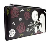 The Nightmare Before Christmas Jack and Sally We're Simply Meant to Be Cartera Clutch Bolsillo para Monedas & Tarjetero, Negro