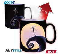 The Nightmare Before Christmas Jack & Moon Taza Cambio De Color